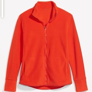 NWT  OLD NAVY Full-Zip Fleece Jacket Color: Mystic Fire